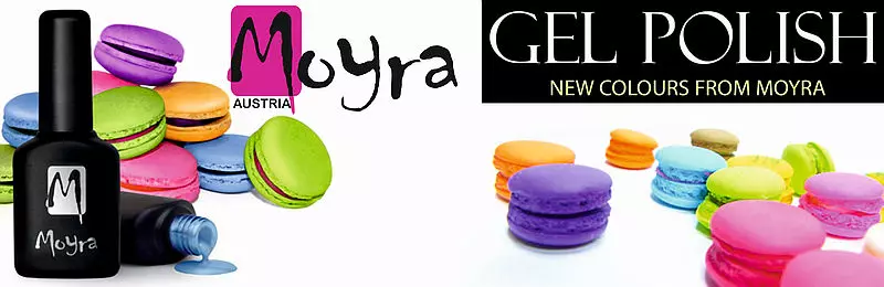 Gel Polish von Moyra - Shellacs - der UV-Gel Lack für die UV/LED-Lampe